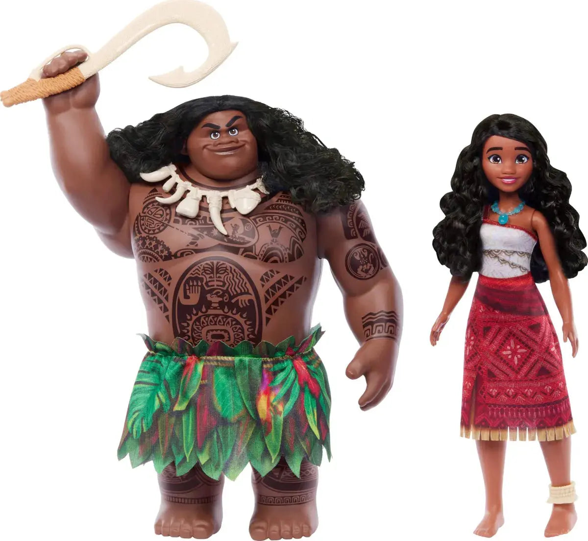 Set de Muñecos Disney Moana 2 Voyager Moana & Maui – Mattel en oferta outlet Colombia saldos a huevo