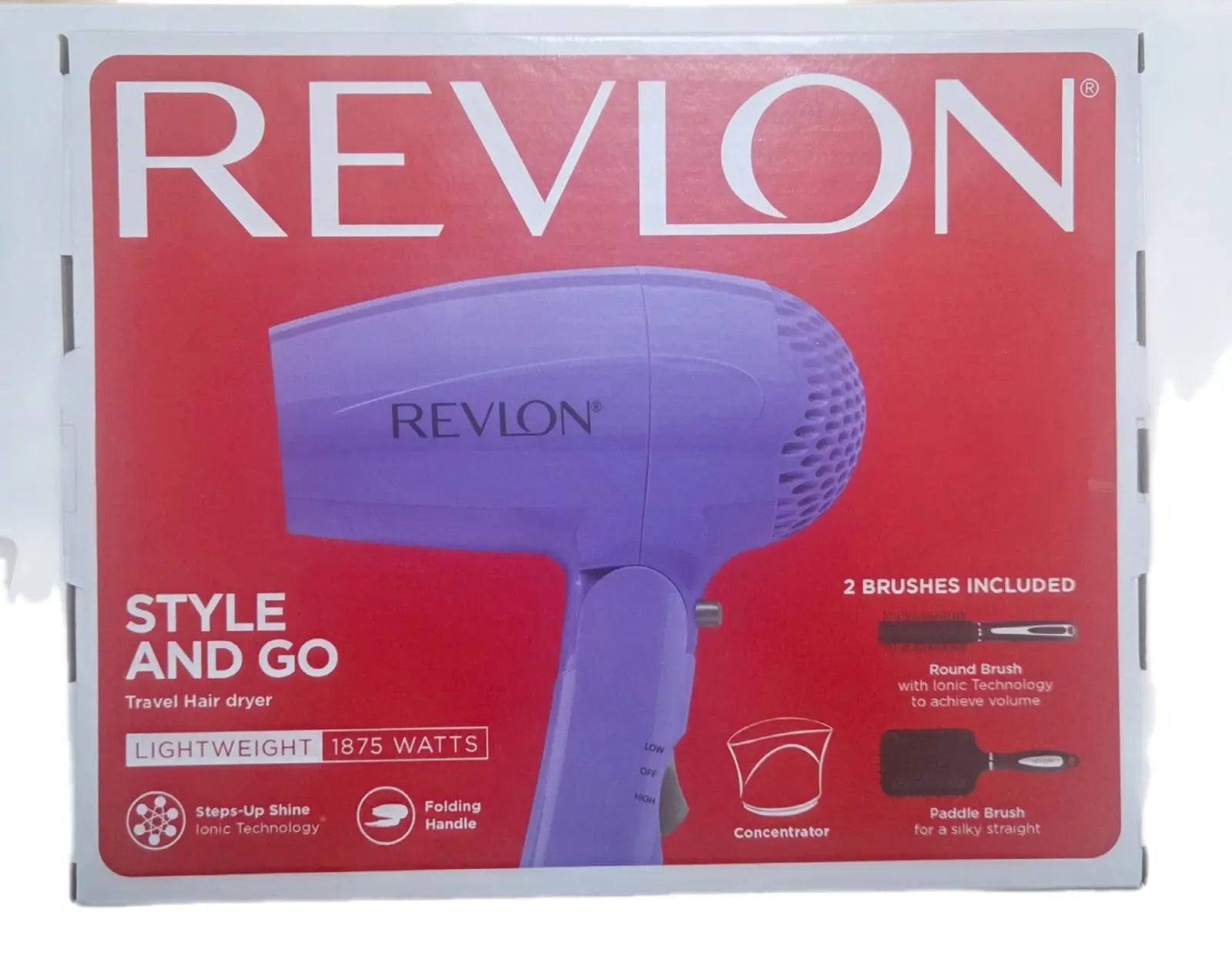 Set de Viaje Secador + 2 Cepillos - Revlon