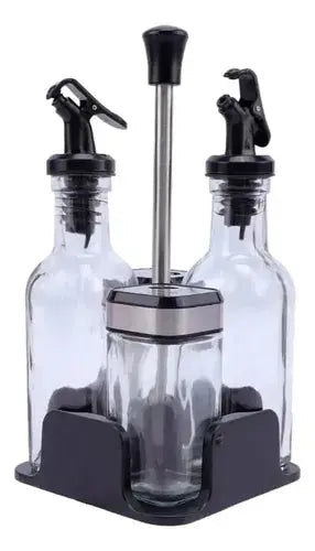 Set para condimentos, aceitera y vinagrera en oferta outlet Colombia saldos a huevo