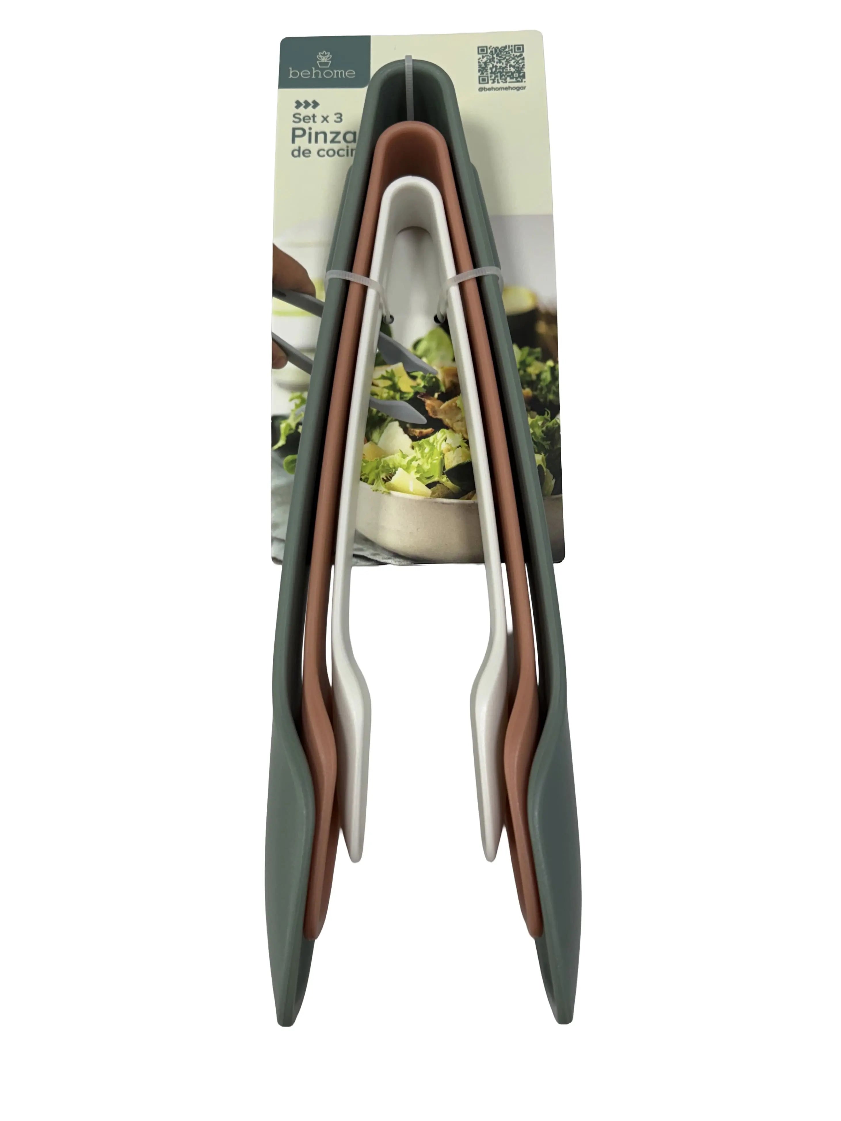 Set x3 Pinzas de Cocina Behome en oferta outlet Colombia saldos a huevo