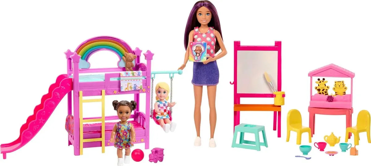 Set de Juego Barbie Skipper Guardería First Jobs - Mattel