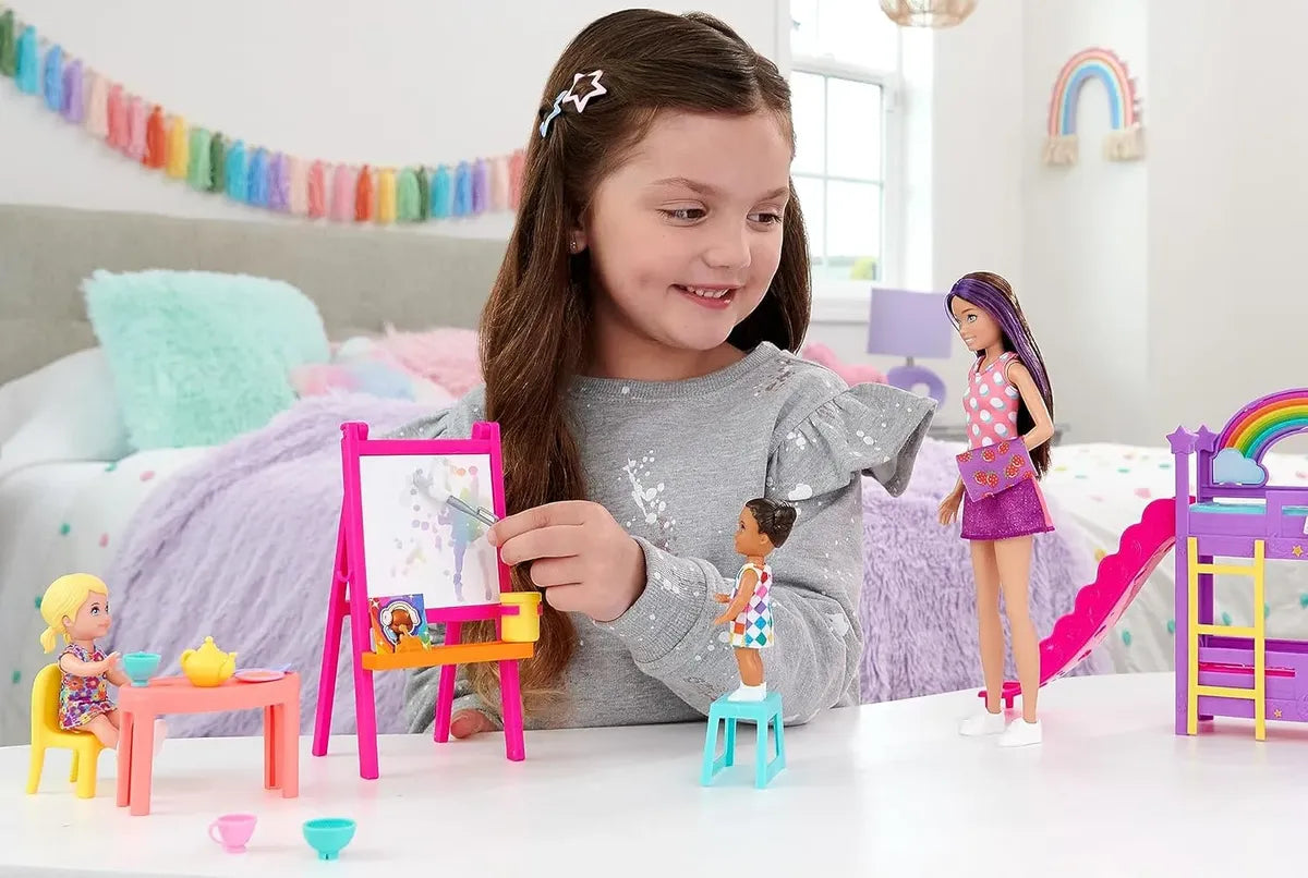 Set de Juego Barbie Skipper Guardería First Jobs - Mattel