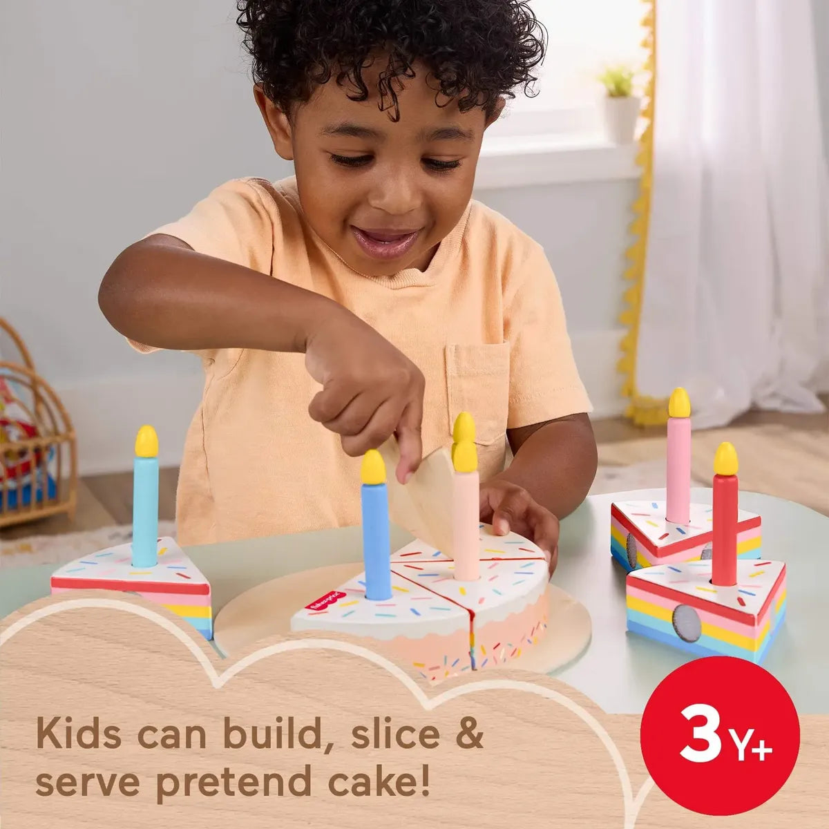 Set de Pastel de Madera 14 Piezas – Fisher Price en oferta outlet Colombia saldos a huevo