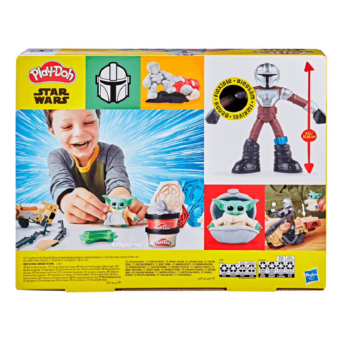 Star Wars The Mandalorian Speeder Lanzadora – Play Doh
