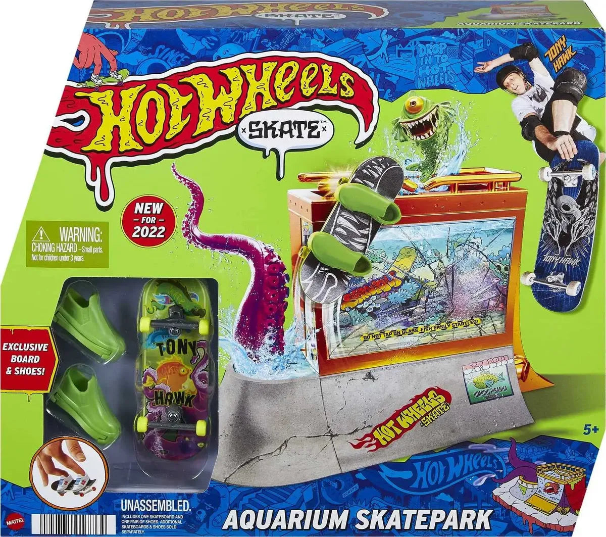 Hot Wheels Skate Pista de Patinaje Acuario – Mattel