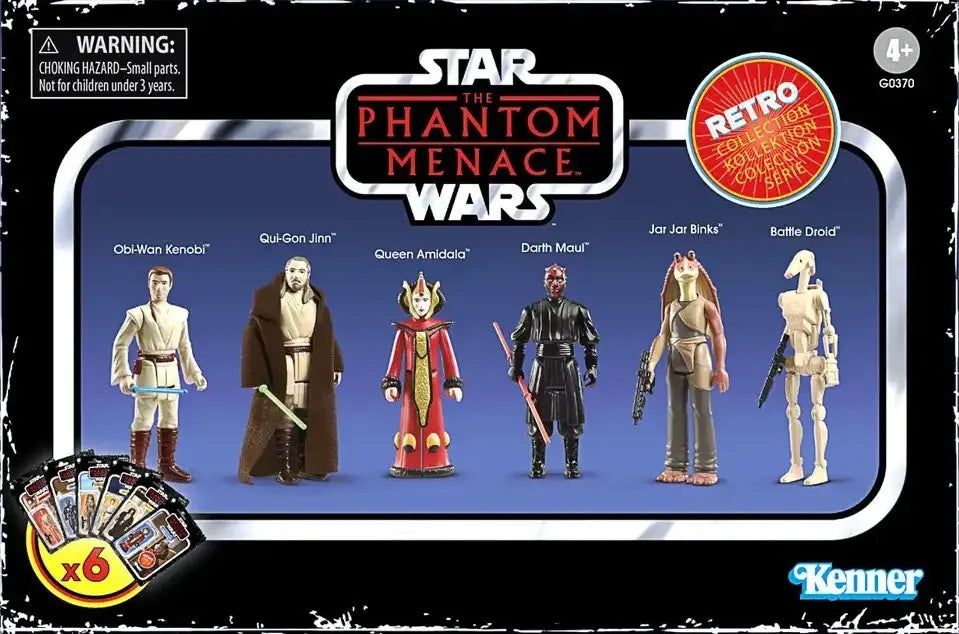 Star Wars Retro Collection The Phantom Menace Multipack en oferta outlet Colombia saldos a huevo