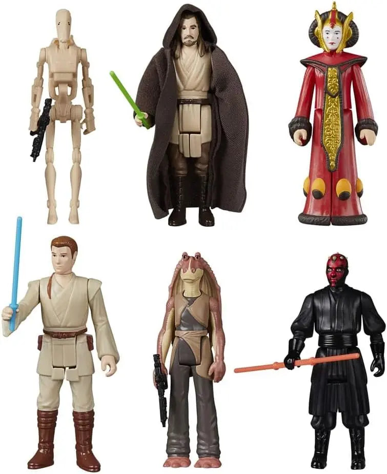 Star Wars Retro Collection The Phantom Menace Multipack en oferta outlet Colombia saldos a huevo