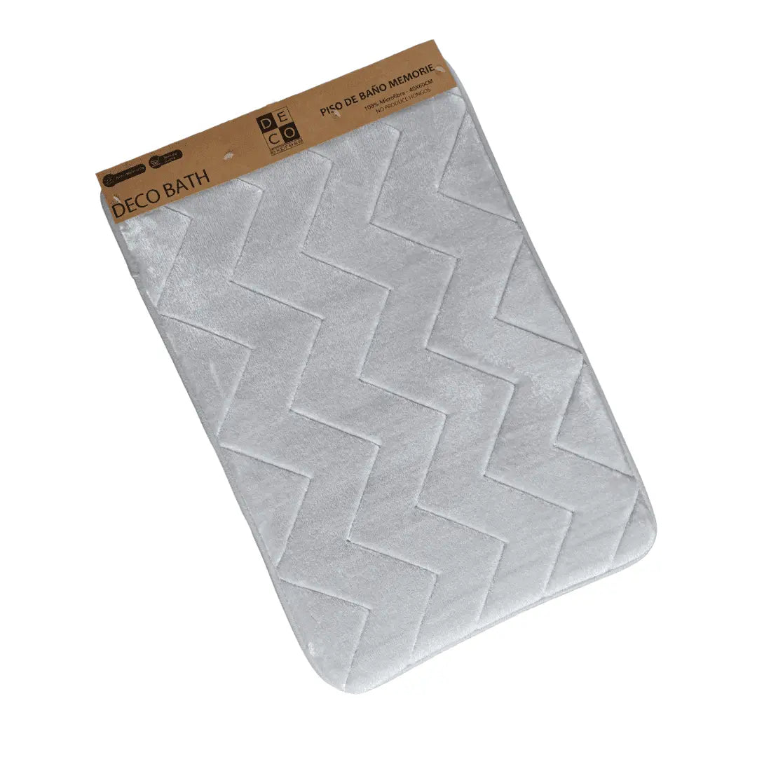 Tapete de baño Memorie 40x60 Gris Deco Bath en oferta outlet Colombia saldos a huevo