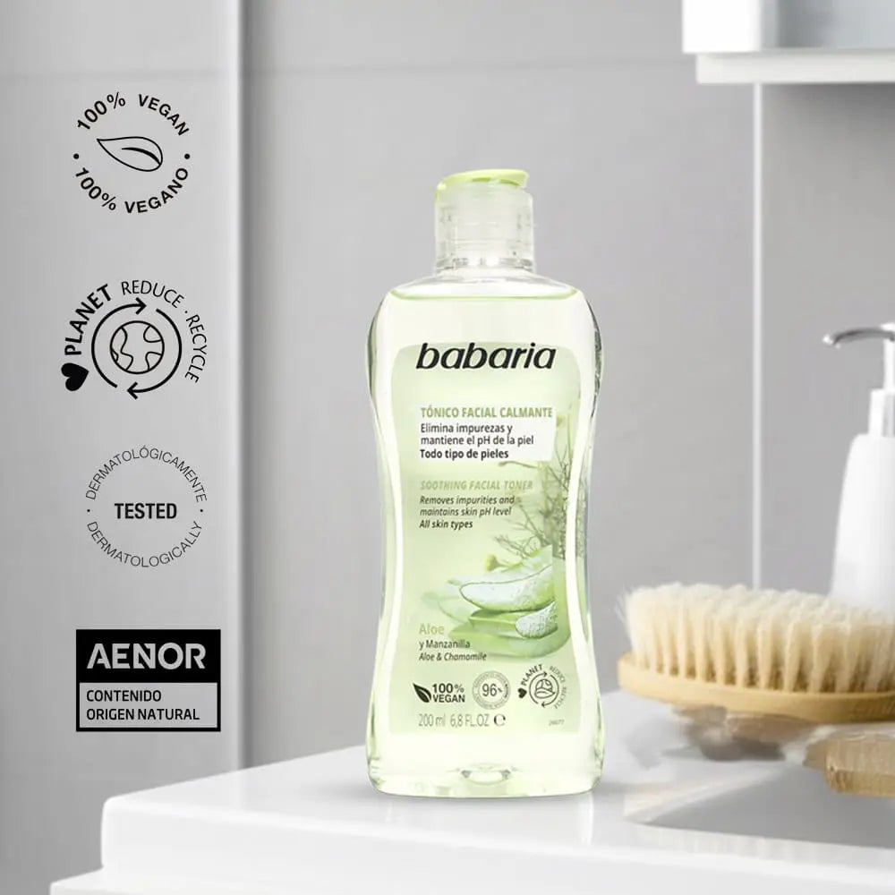 Tónico Facial Calmante 200ml - Babaria
