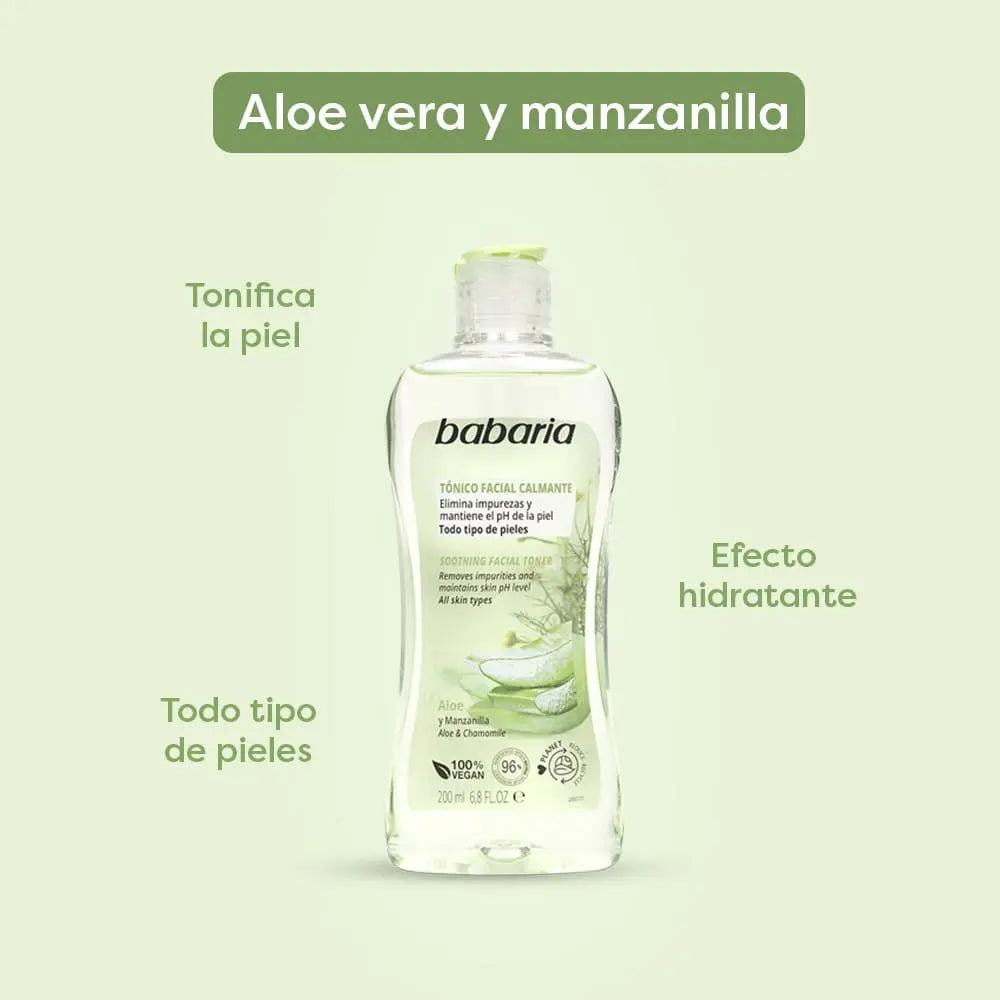 Tónico Facial Calmante 200ml - Babaria