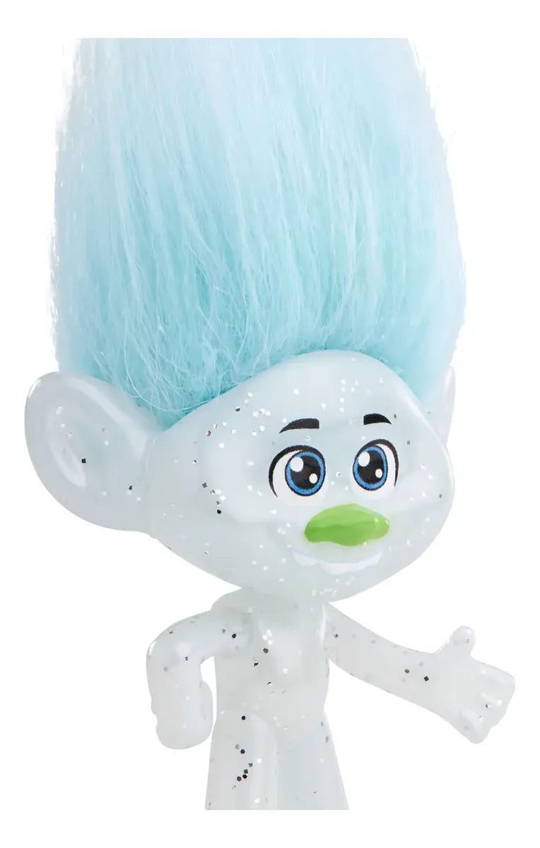 Trolls Muñeca Mini Guy Diamond con Tiny Diamond