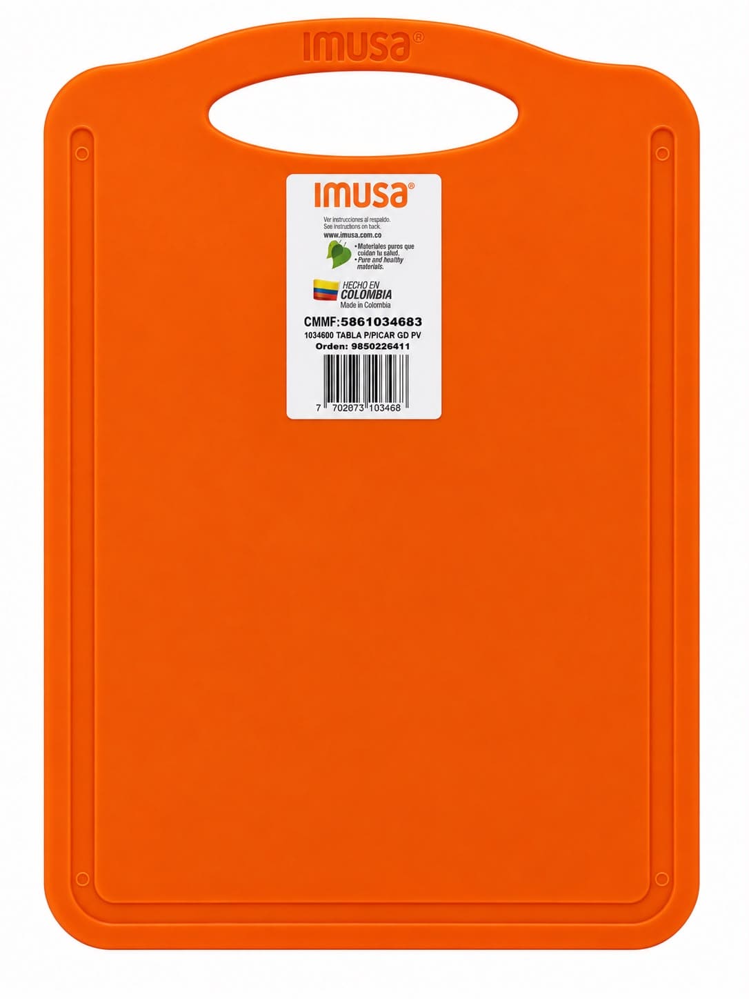 Tabla para Picar con Asa 32 × 24 cm – Imusa en oferta outlet Colombia saldos a huevo