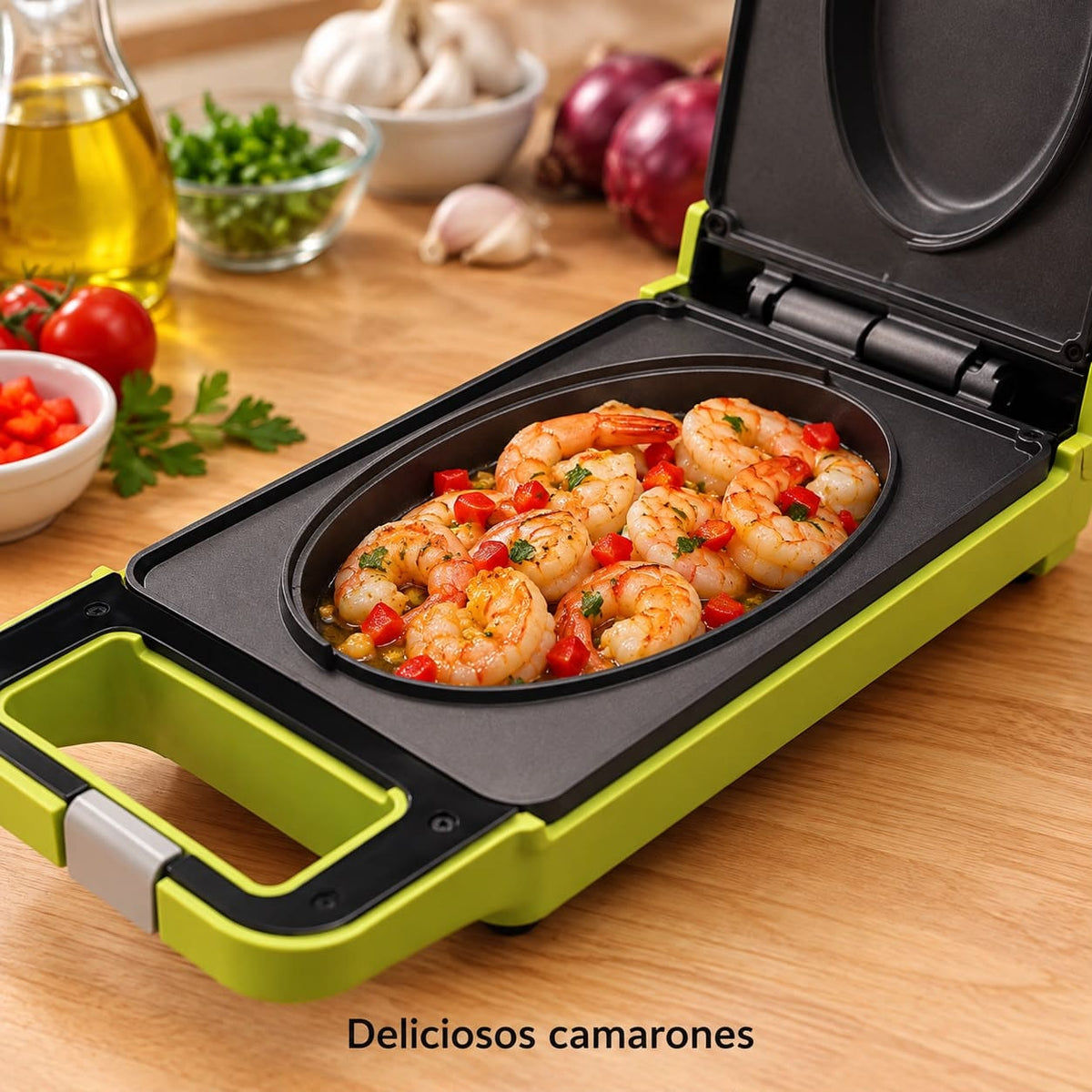 Plancha Multifuncional para Cocinar de 700 W – Cook It en oferta outlet Colombia saldos a huevo
