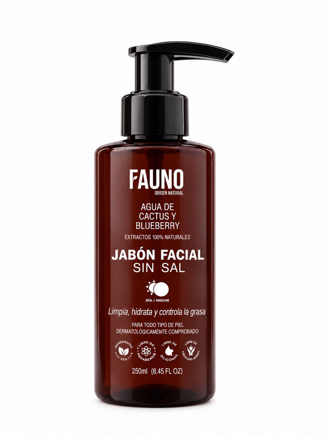 Jabón Facial Natural Sin Sal 250ml – Fauno en oferta outlet Colombia saldos a huevo