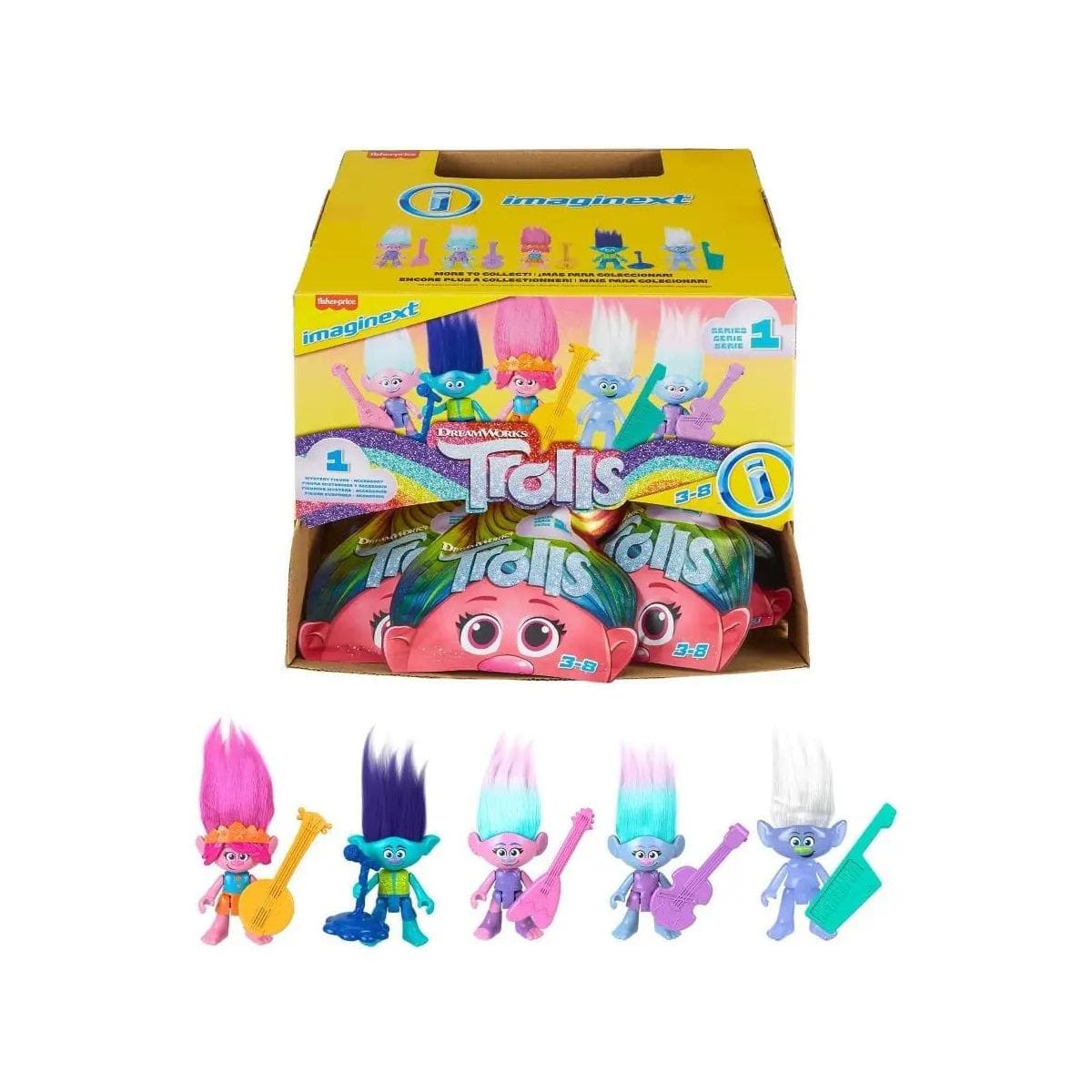 Imaginext Figura Sorpresa Trolls – Fisher Price en oferta outlet Colombia saldos a huevo