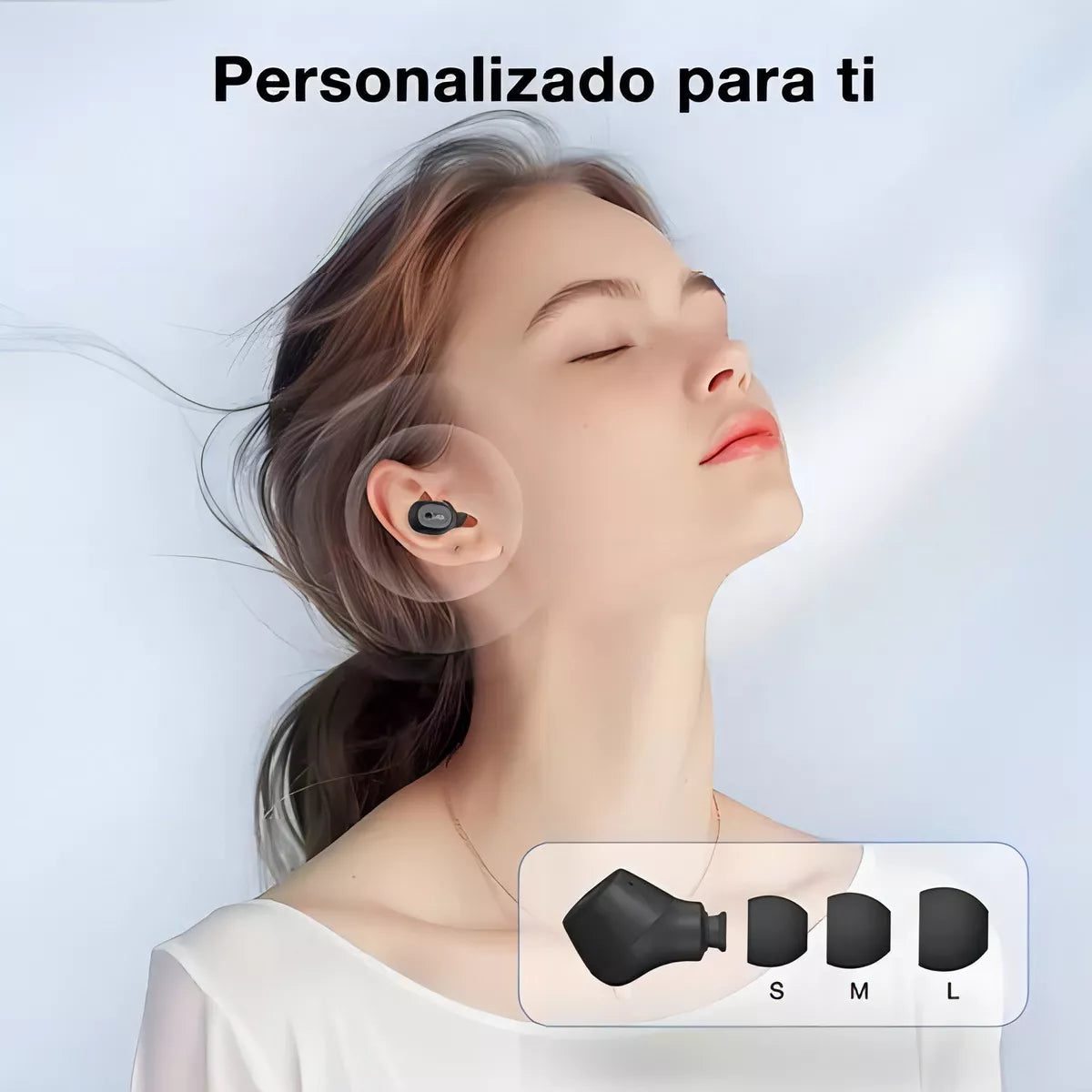Audifonos Inalambricos Negro AUT208 - 1Hora