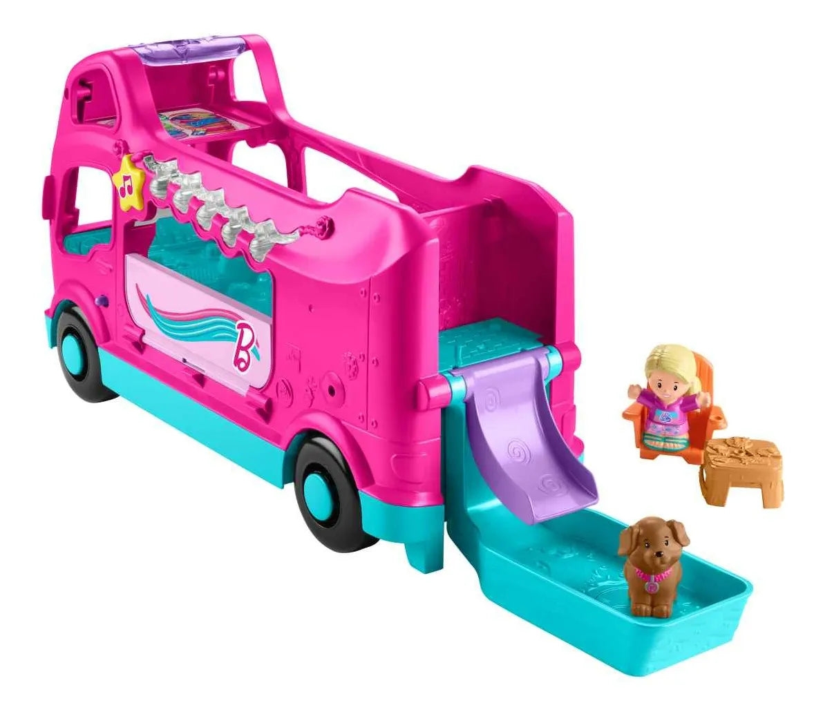 Barbie Camper de los Sueños Luces & Sonidos - Little People en oferta outlet Colombia saldos a huevo
