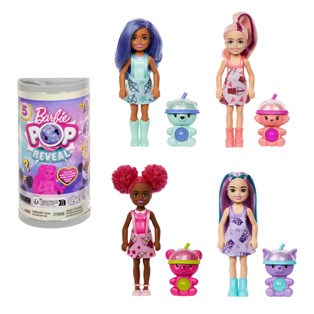 Barbie Pop Reveal Chelsea Boba Tea - Una Muñeca Sorpresa en oferta outlet Colombia saldos a huevo