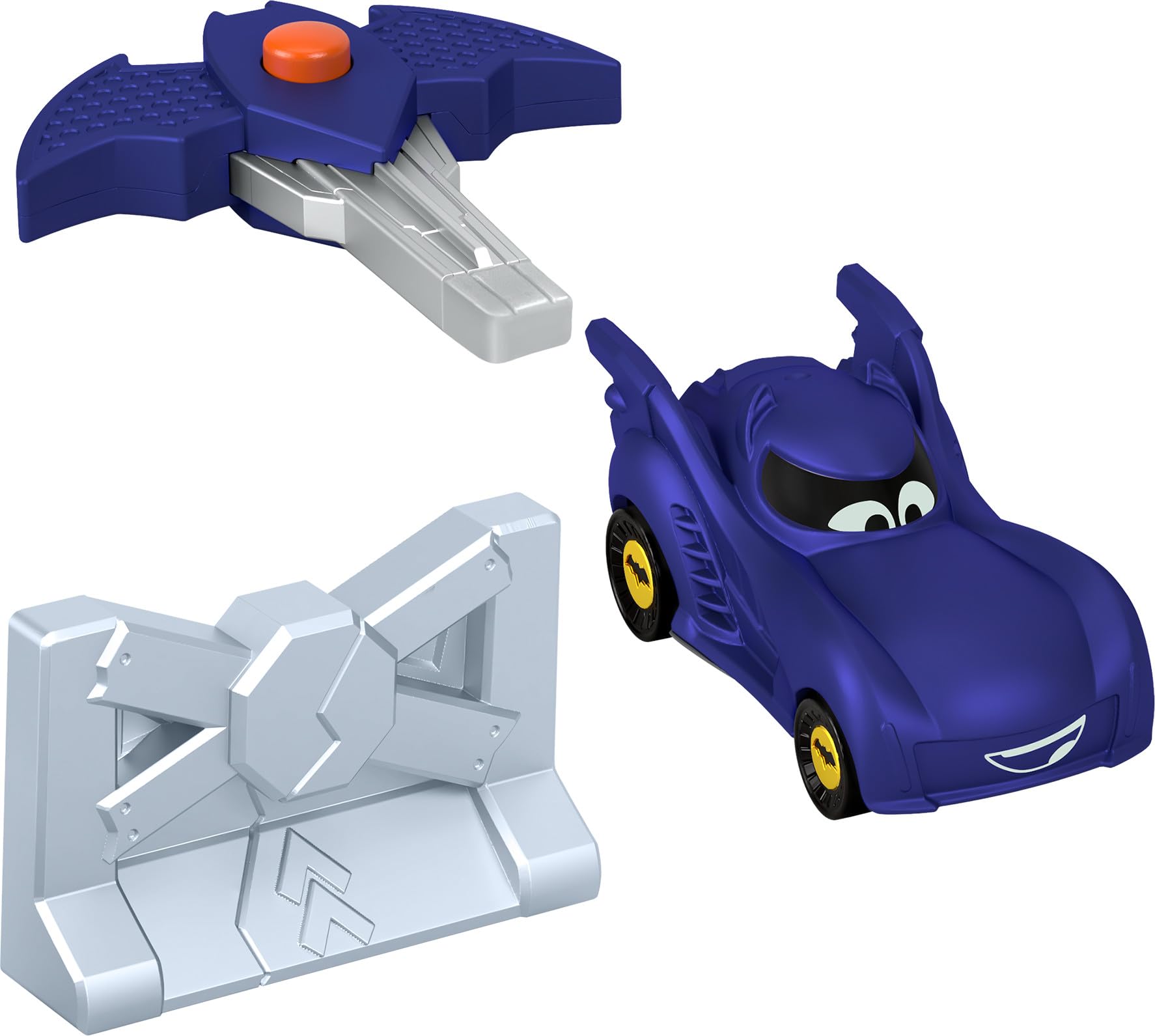 Vehículo de lanzamiento Bam The Batmobile Batwheels - Fisher-Price en oferta outlet Colombia saldos a huevo