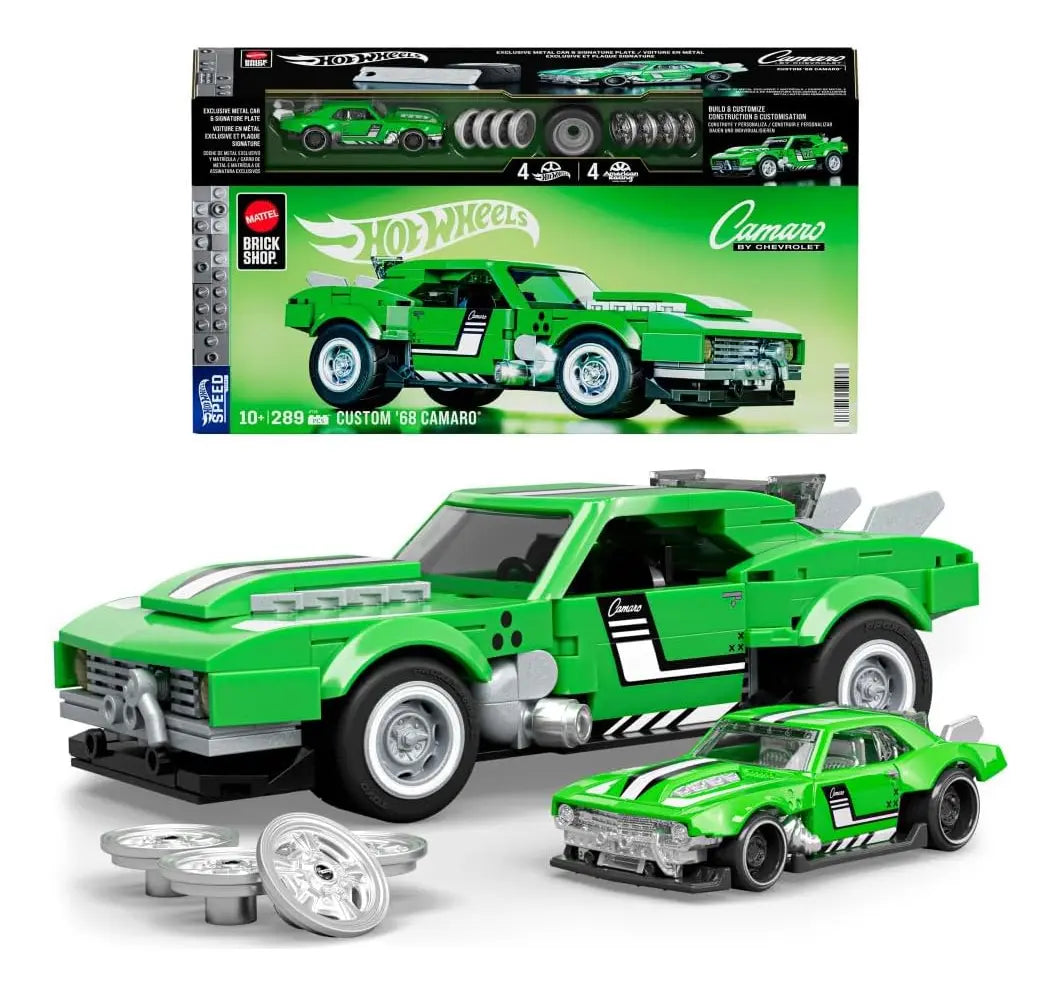 Hot Wheels Custom '68 Camaro by Chevrolet – Mattel Brick Shop