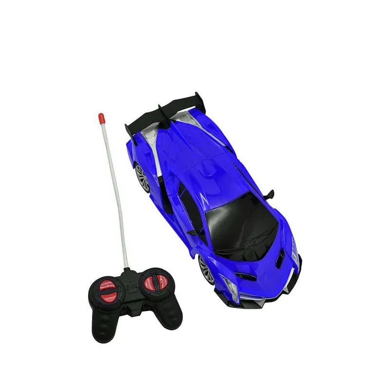 Carro Radio Control Famous Car Azúl TOY LOGIC en oferta outlet Colombia saldos a huevo