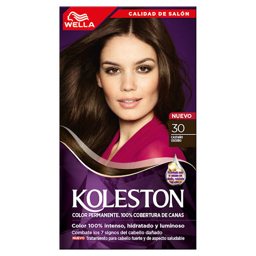 Tinte Castaño Oscuro #30 70 ml - Koleston