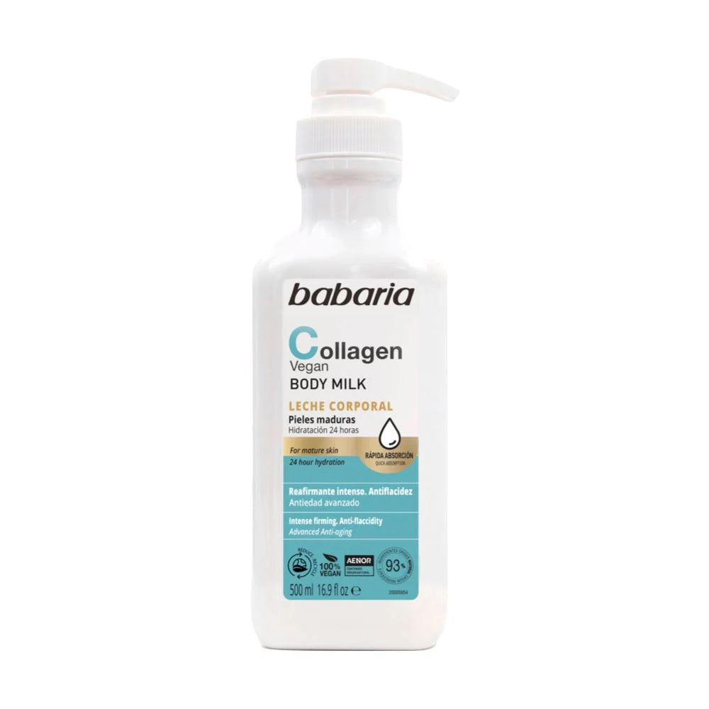 Crema Corporal Body Milk para Pieles Maduras 500 ml – Babaria