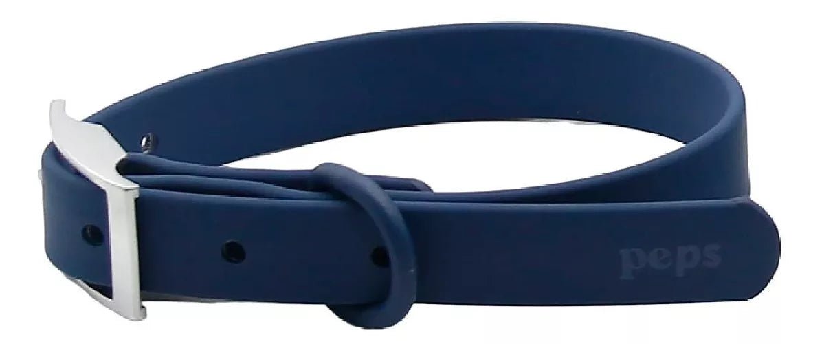 Collar Perro Caucho Impermeable Azul - Peps en oferta outlet Colombia saldos a huevo