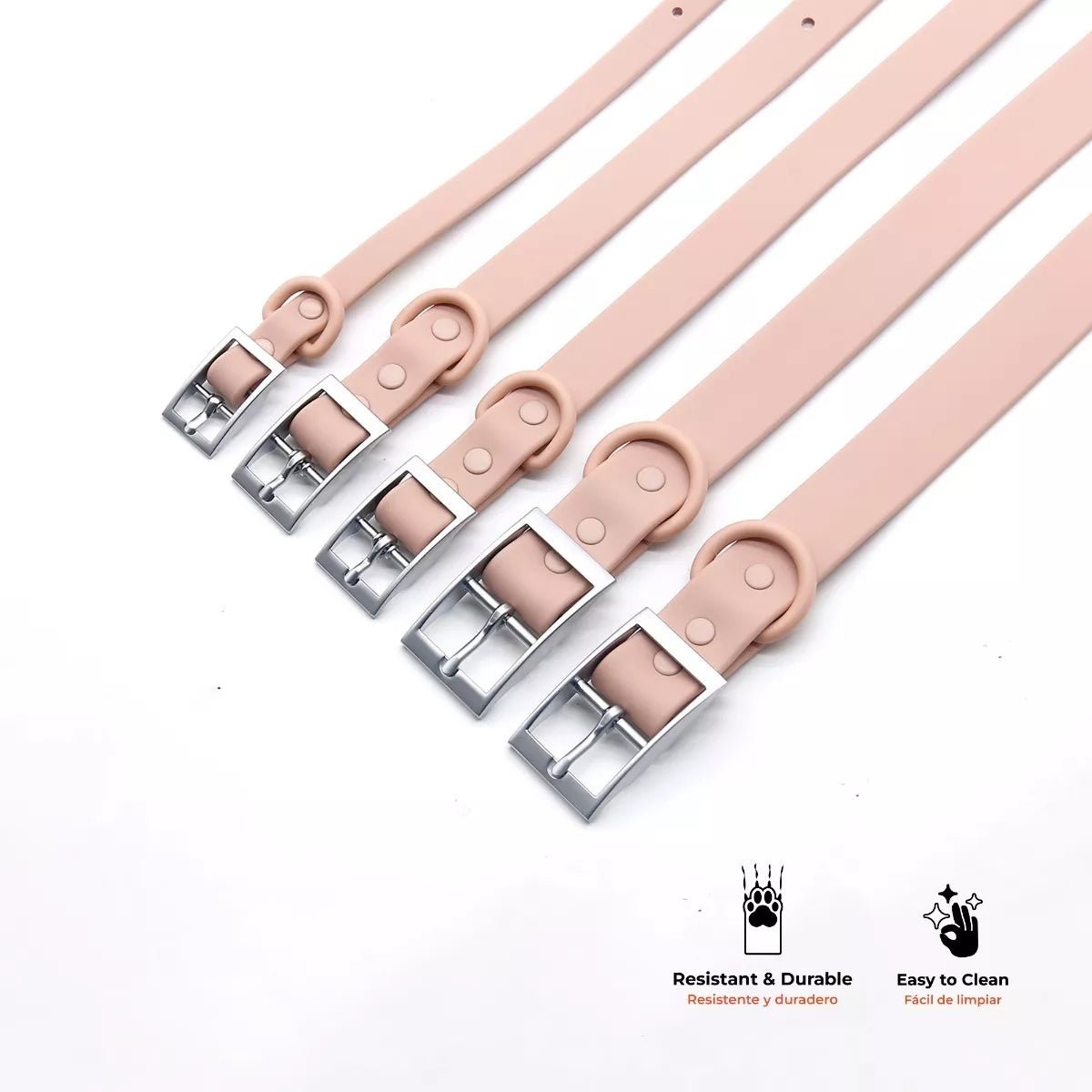 Collar Perro Caucho Impermeable Beige - Peps en oferta outlet Colombia saldos a huevo