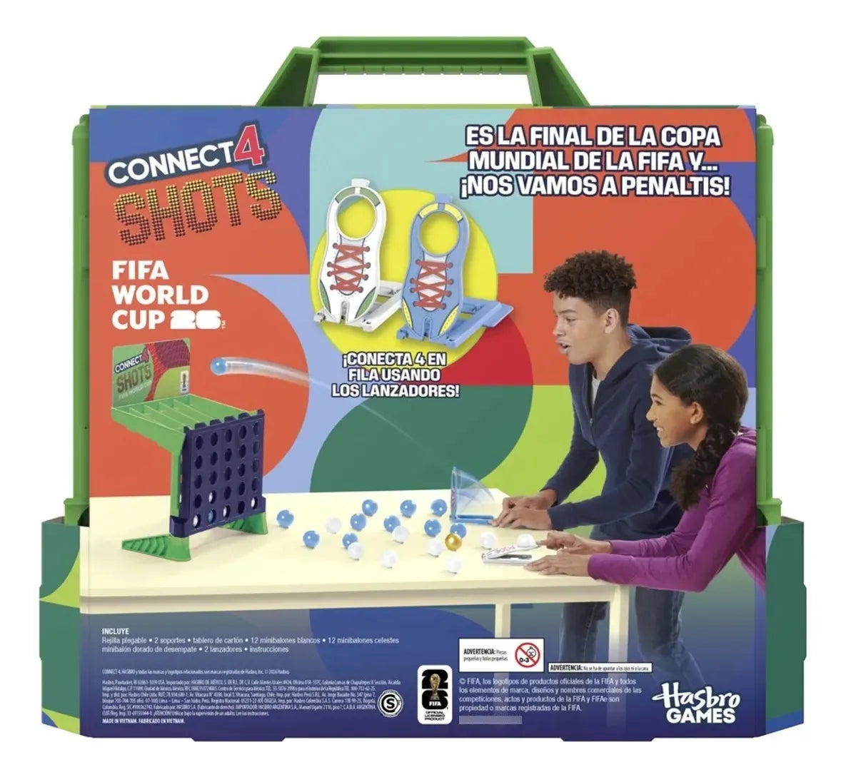 Juego Connect 4 Shots Copa Mundial de la FIFA 2026 – Hasbro