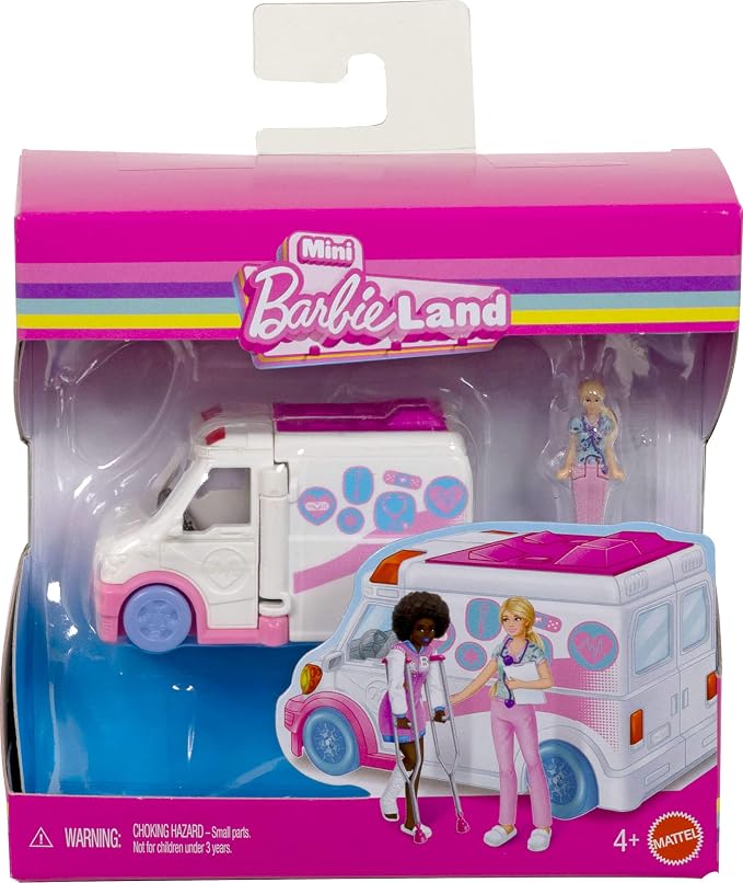 Barbie Land Mini Camioneta Clinica - Barbie
