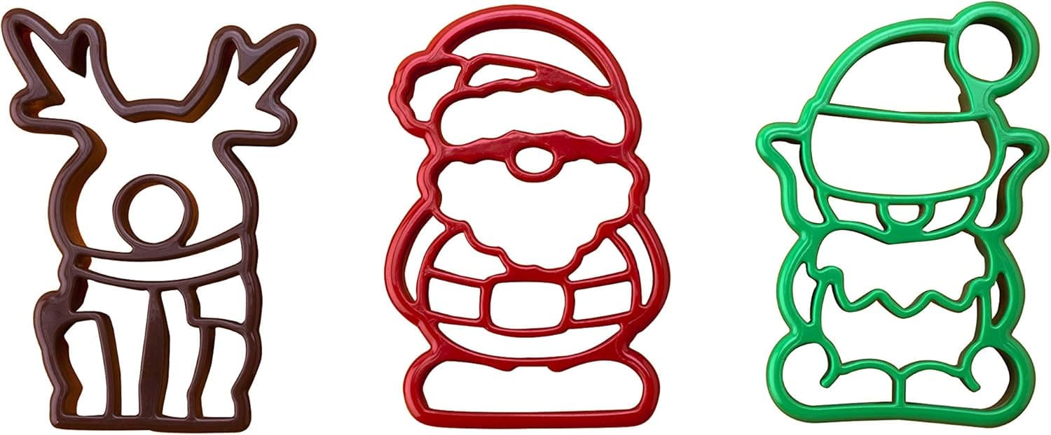 Cortadores de Galletas Navideños 3 piezas Joie