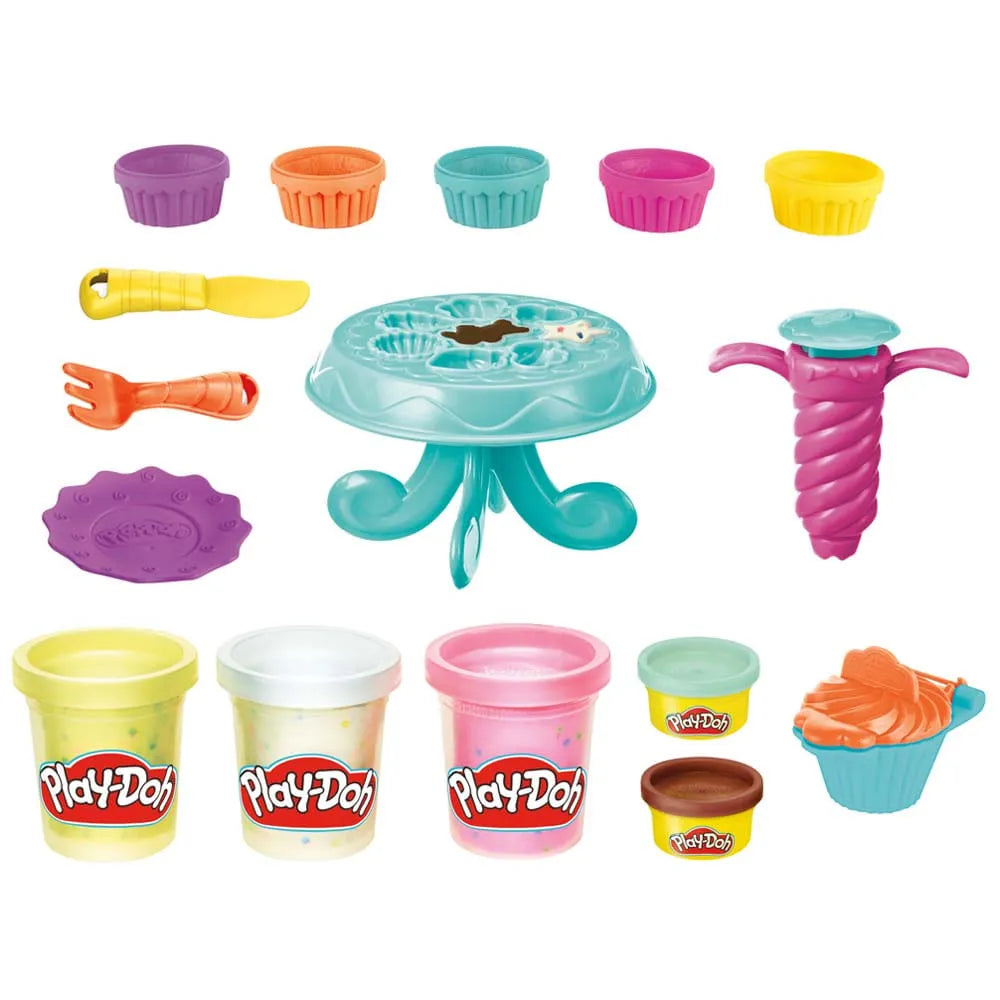 Play Doh Kitchen Creations - Cupcakes Coloridos