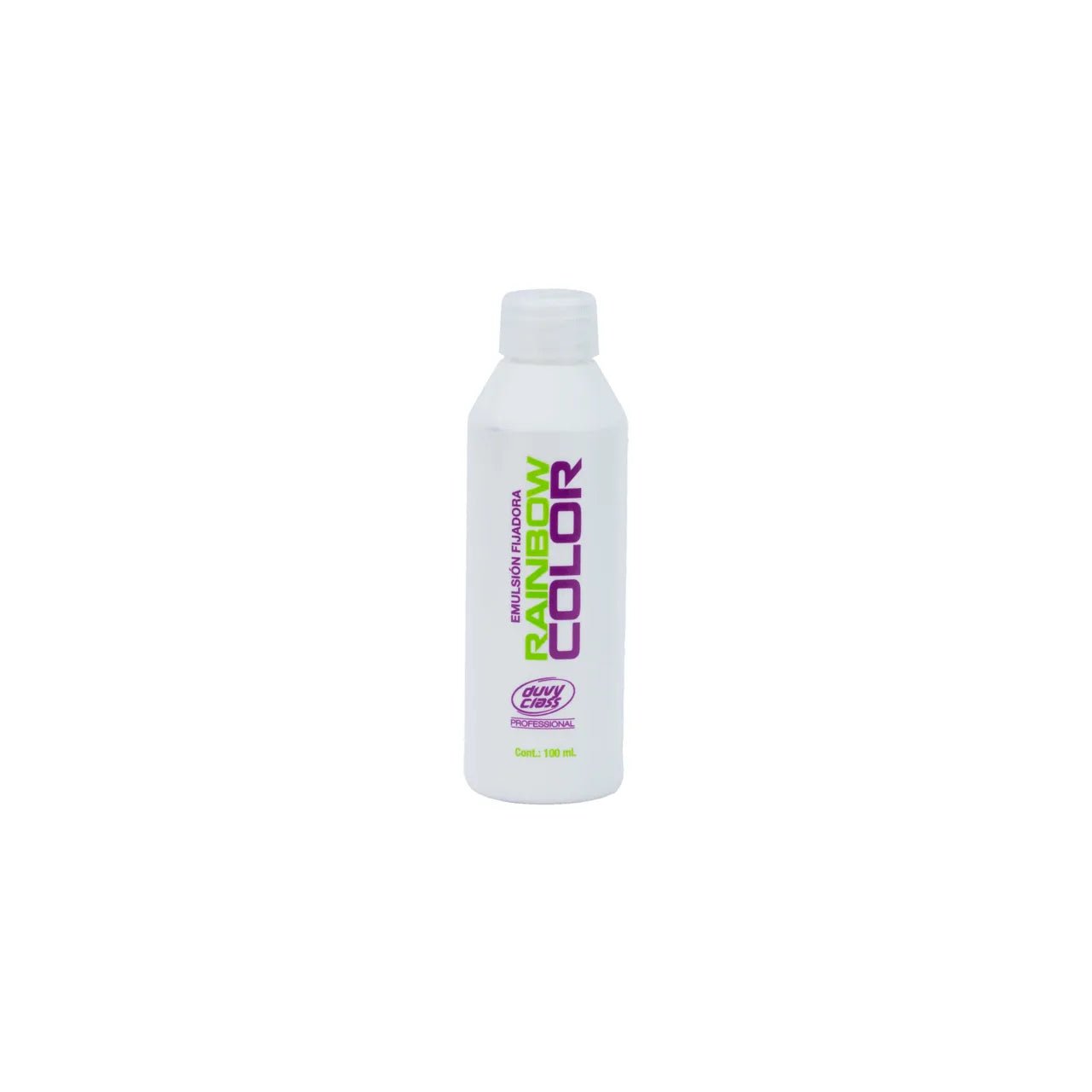 Emulsión fijadora Rainbow Duvy Class 100ml en oferta outlet Colombia saldos a huevo