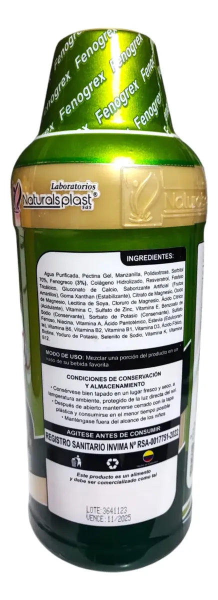 Fenogrex Fenogreco 1000 ml – Laboratorios Naturals Plast