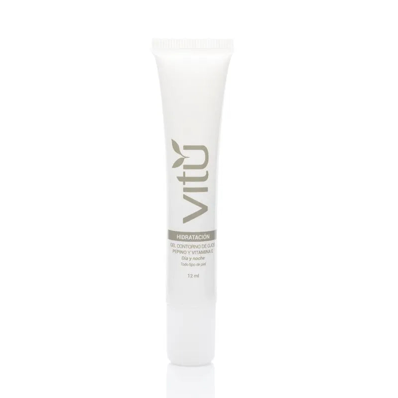 Gel contorno de Ojos Pepino y Vitamina E 12ml - Vitú en oferta outlet Colombia saldos a huevo