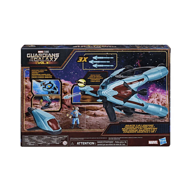 Nave Espacial Galáctica 2 en 1 Guardianes de la Galaxia - Hasbro en oferta outlet Colombia saldos a huevo