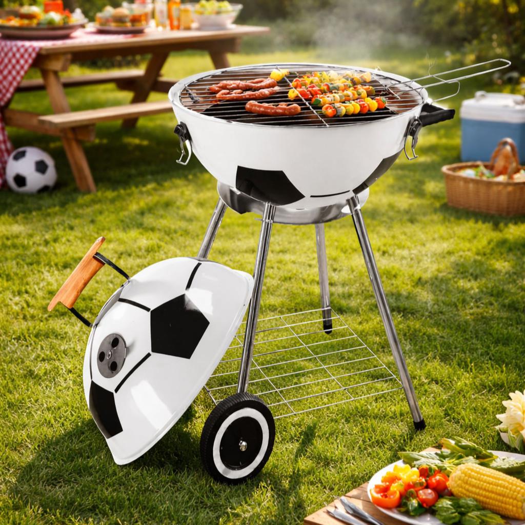 Parrilla BBQ En forma de balón de futbol - Hamilton Beach