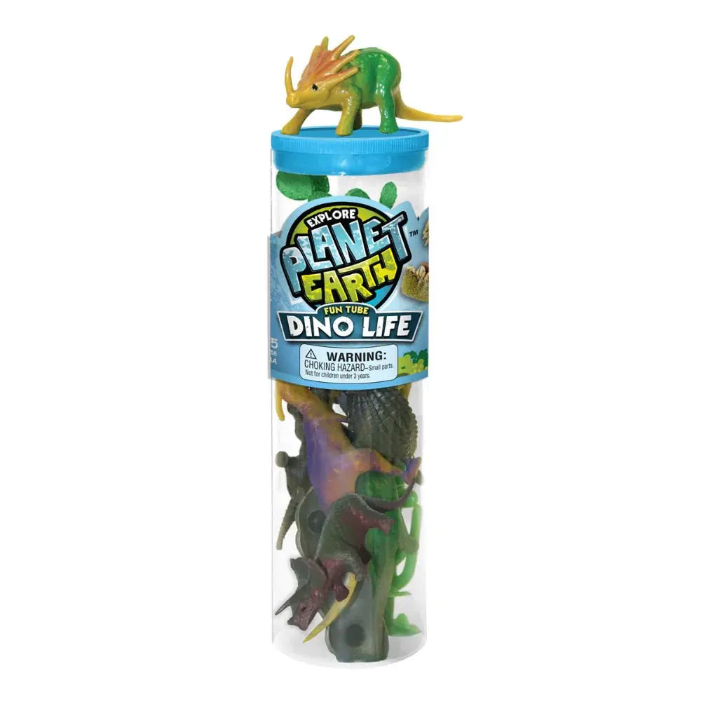 Ja-Ru Animales Divertidos Vida de Dinos Tubo en oferta outlet Colombia saldos a huevo