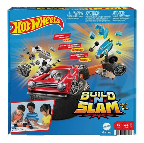 Juego De Mesa Hot Wheels Construye Y Destruye - Mattel en oferta outlet Colombia saldos a huevo