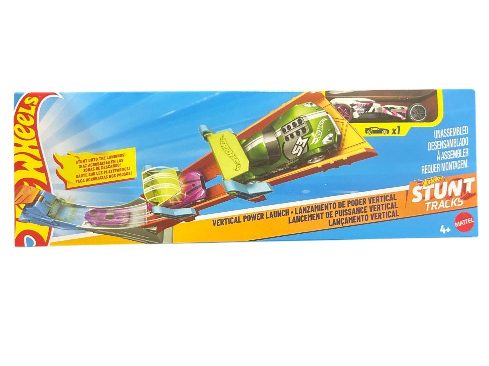 Hot Wheels Lanzamiento de Poder vertical– Mattel