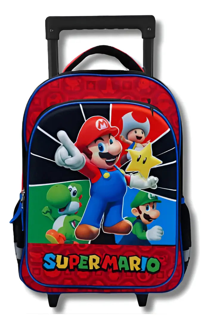 Morral con Ruedas Nintendo Super Mario - Primavera