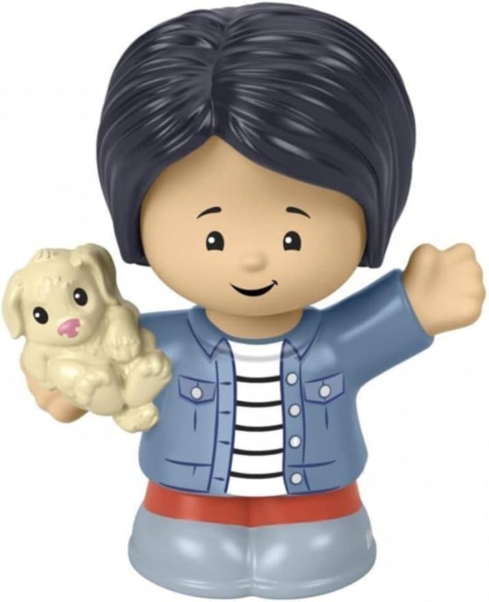 Little People Mamá con Mascota Figura Individual - Fisher Price
