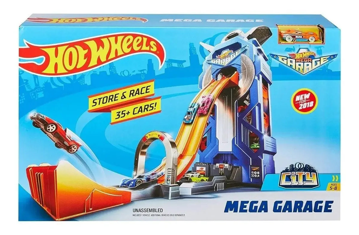 Pista Hot Wheels Mega Garage Giratorio – Mattel