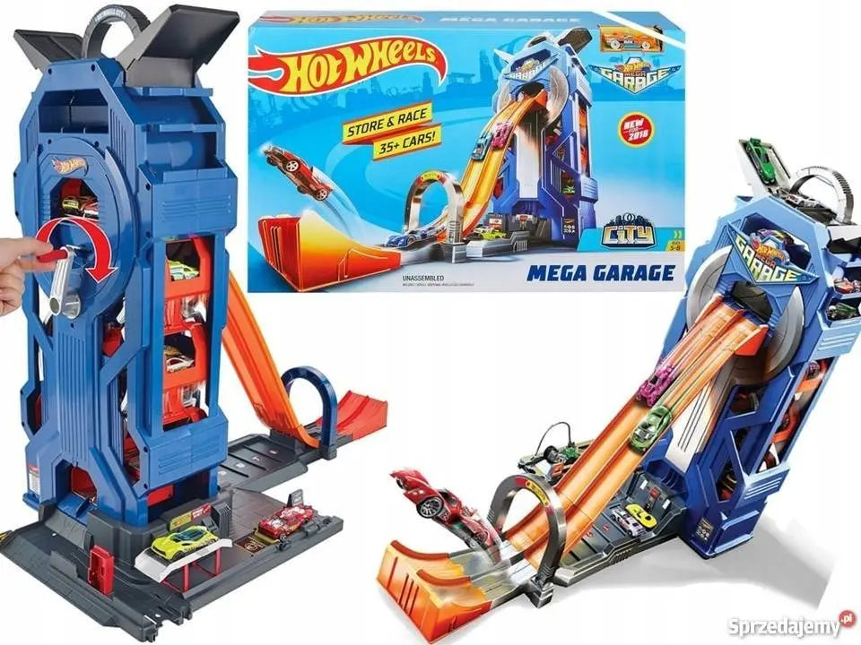 Pista Hot Wheels Mega Garage Giratorio – Mattel
