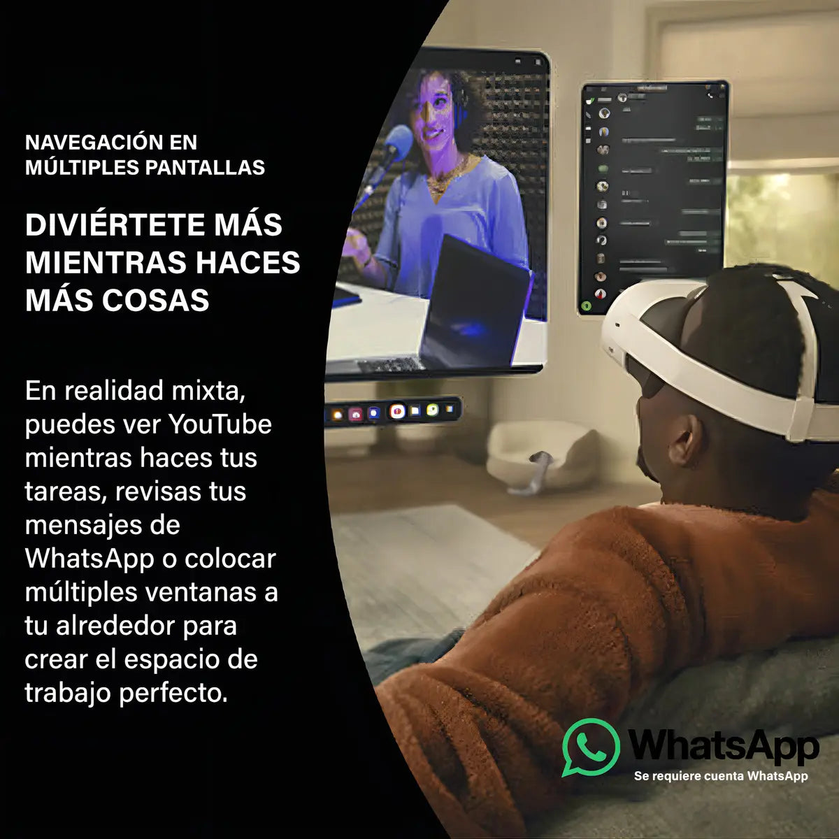 Gafas de Realidad Virtual Meta Quest 3S con Batman: Arkham Shadow