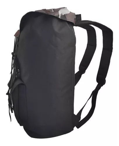 Mochila Para Mujer Negro Con Camuflado Basics en oferta outlet Colombia saldos a huevo