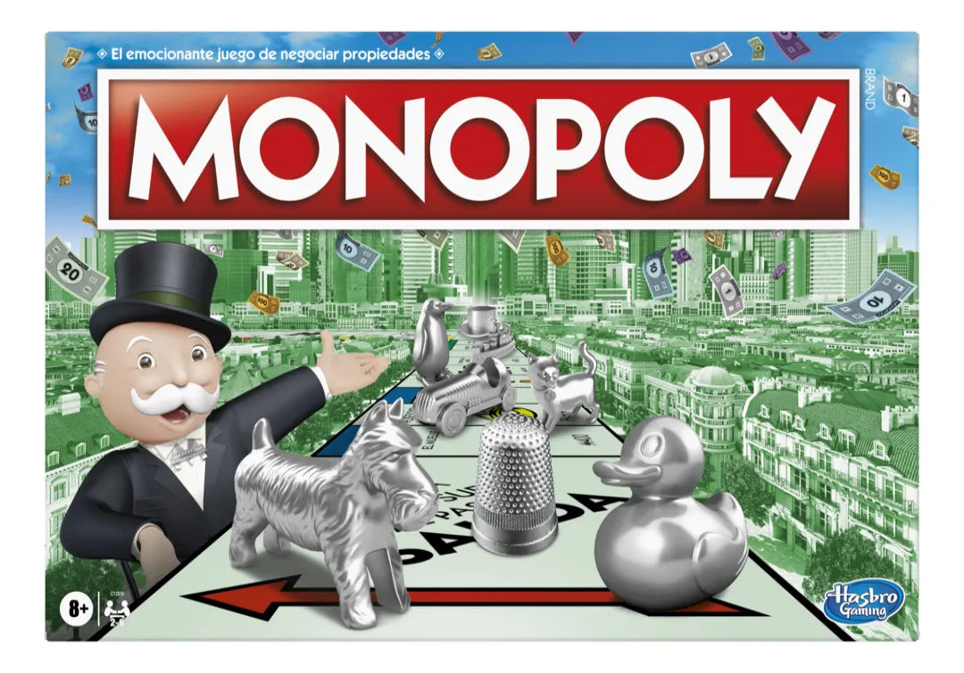 Monopoly Clásico C1009 - Hasbro en oferta outlet Colombia saldos a huevo