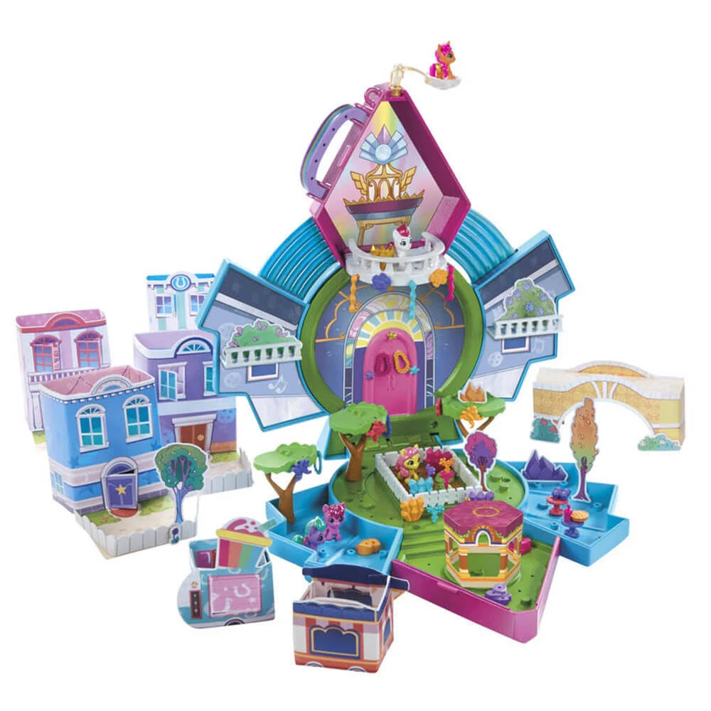 My Little Pony Mini World Magic Mini Casa de Cristal - Hasbro en oferta outlet Colombia saldos a huevo