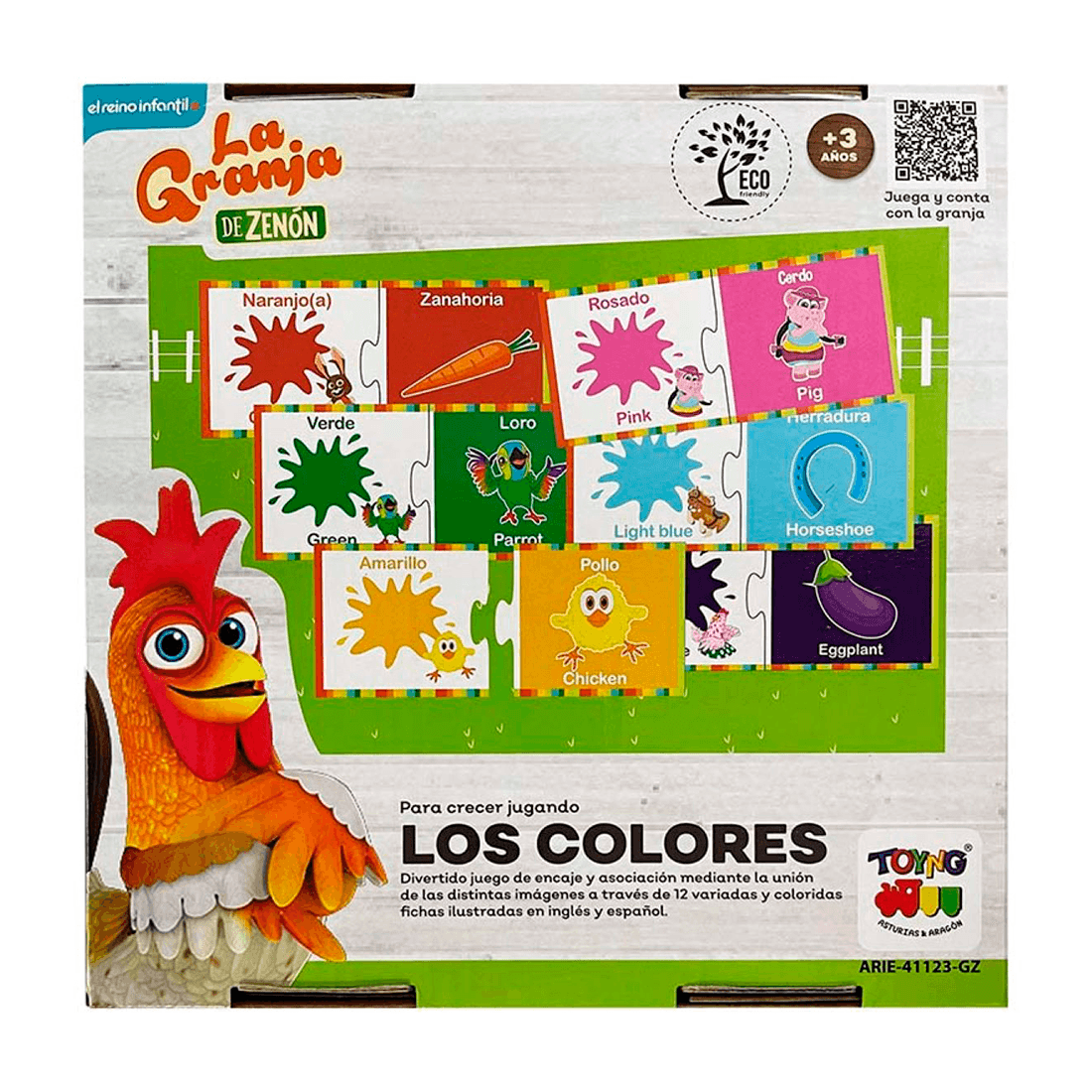 Juego Educativo Los Colores – La Granja de Zenón en oferta outlet Colombia saldos a huevo